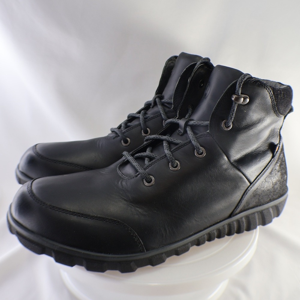 Bogs Mens Casual Hiker 72752-001 Black Waterproof Leather Boots Size 13